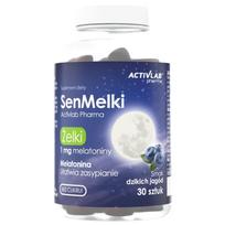 Activlab Pharma melatonino kramtomosios gumos, Wild Berries - 30 kramtomųjų gumų