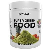 Activlab Super Green Food, Juodieji serbentai ir spanguolės - 300 g