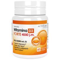 Activlab Pharma vitaminas D3 Forte 4000 TV - 60 kapsulių