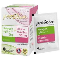 Aliness proSkin Žuvies kolagenas 5 g + elastino kompleksas 50 mg, Vyšnia - 30 paketėlių