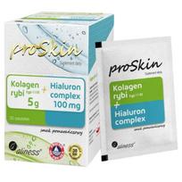 Aliness proSkin Žuvų kolagenas 5 g + hialurono kompleksas 100 mg, Orange - 30 paketėlių