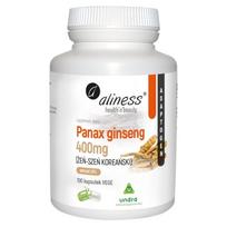 Aliness Panax Ginseng (Korėjos ženšenis) 400 mg - 100 kapsulių
