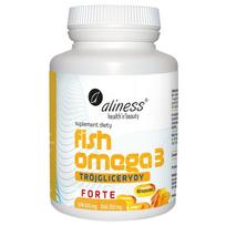 Aliness Fish Omega 3 Forte Trigliceridai 500/250 mg - 60 kapsulių