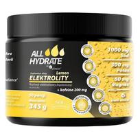 Aliness ALLHydrate elektrolitai + kofeinas 200 mg, Citrina - 345 g