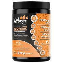Aliness ALLHydrate Isotonic + amino rūgštys, Orange - 840 g