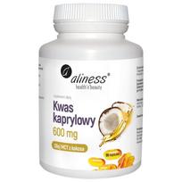 Aliness Kaprilo rūgštis (60% C8) 600 mg - 90 kapsulių
