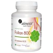 Aliness Foliatai 800 mcg - 60 tablečių
