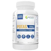 Wish Kalio citratas 350 mg - 120 kapsulių