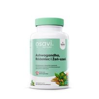 Osavi Ashwagandha KSM-66, Rožinė ir ženšenis - 60 kapsulių