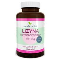 Medverita Lizinas 500 mg - 100 kapsulių