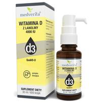Medverita Vitaminas D3 4000 TV iš lanolino - 30 ml