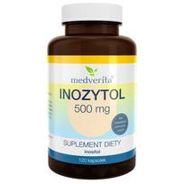 Medverita Inozitolis 500 mg - 120 kapsulių