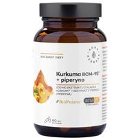 Aura Herbals Ciberžolė 500 mg BCM-95 ® + Piperinas - 60 kapsulių