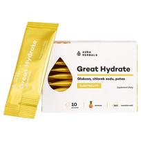 Aura Herbals Great Hydrate Electrolytes, Ananasai - 10 paketėlių