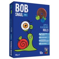 Bob Snail Obuolių ir mėlynių užkandis be pridėtinio cukraus - 100 g