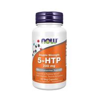 Now Foods 5-HTP dvigubas stiprumas 200 mg - 60 kapsulių