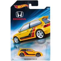 Hot Wheels Mainline Modeliukas 1990 Honda Civic EF Yellow