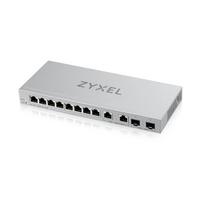 ZYXEL XGS1210-12 V2, 12-PORT GIGABIT WEBMANAGED DESKTOP SWITCH WITH 8 PORT 1G + 2-PORT 2.5G + 2-PORT