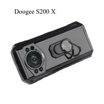 Tinka Doogee S200 X telefono dėklui, laikikliui (juodas, su laikikliu) juoda