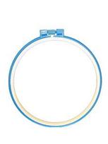 Plastikinis siuvinėjimo lankelis 210 mm – reguliuojamas, patvarus