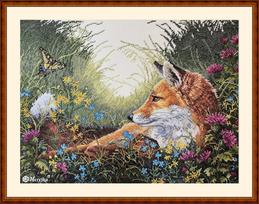 Siuvinėjimo rinkinys Day Dreaming, Aida 16 ecru, 38x29 cm, 40 spalvų