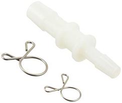 Kijima 105-16103 Motorcycle Parts Hose Conversion Joint 0.2-0.3 - 0.4 inches (6-7 - 9-10 mm), Nylon, White balta