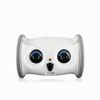 Atnaujintas automatinis išmanusis žaislas augintiniams Interaktyvus pelėdos robotas Wifi su 1080p HD vaizdo kamera Katėms Šunims Augintinių reikmenys US balta