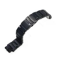 16 mm Casio G-Shock PROTREK PRW-3100/6000/6100/3000 PRG-300 modifikuotas plastiko ir plieno kompozitinis laikrodžio dirželis Apyrankės priedai 16 juoda