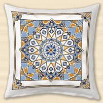 Kryželių siuvinėjimo rinkinys Kaleidoskopas, Aida N16, 38x38 cm, 6 spalvų