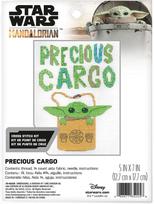 Kryželiu siuvinėjimo rinkinys Star Wars Mandalorietis „Brangus krovinys“ fanams