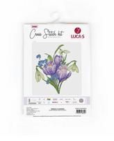 Siuvinėjimo rinkinys „Pavasario gėlės“ 17x19 cm – elegantiškam dekorui