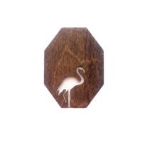 Medinis siuvimo adatų dėklas „Flamingos“ KF056/50