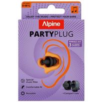 Alpine PartyPlug Multisize - Juodas (3 dydžiai)