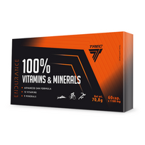Trec 100% vitaminai ir mineralai ištvermės palaikymui – 60 kapsulių