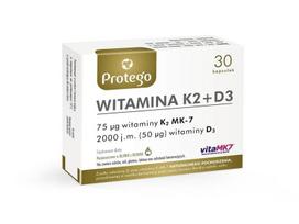 Protego Vitaminas K2+D3 – 30 kapsulių
