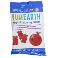 YumEarth Granatų guminukai su vitaminu C – 50 g