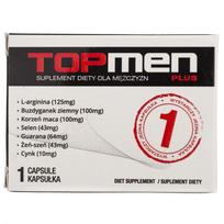SHS TopMen erekcijos tabletės – 1 kapsulė
