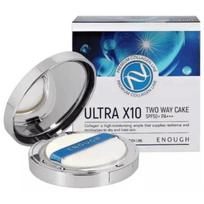 Enough Ultra X10 Ultra X10 Two Way Cake matine pudra su SPF50+ - 21 atspalvis