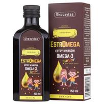 Skoczylas Estromega, Omega 3 žuvu rugštys Junior, Bananas - 150 ml