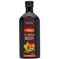 Skoczylas Estromega, Omega 3-6-9 aukščiausios kokybes rugščiu bioesteriai, aviečiu - 250 ml