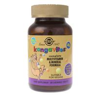 Solgar Kangavites Vaikiški vitaminai, Uogų skonio - 60 pastilių