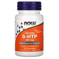 Now Foods 5-HTP 100 mg - 90 kramtomųjų tablečių
