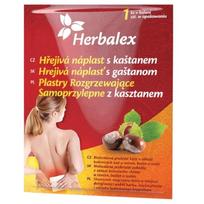 Herbalex šildomieji pleistrai su kaštonu - 1 vnt.