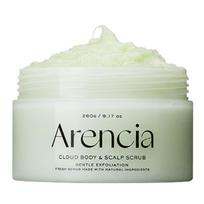 Arencia Fresh Cloud kūno ir galvos odos šveitiklis, pelargonijos ir erškėtuogės - 260 g