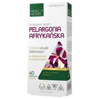 Medica Herbs Afrikinė pelargonija 450 mg - 60 kapsulių