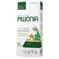Medica Herbs bijūnai 600 mg - 60 kapsulių