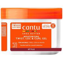 Cantu taukmedžio sviesto stiprinamasis ir fiksuojamasis gelis garbanotiems plaukams - 370 g