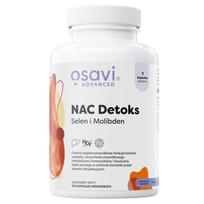 Osavi NAC Detox, Selenas ir molibdenas - 120 kapsulių