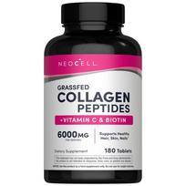 NeoCell Super kolagenas + vitaminas C ir biotinas - 180 tablečių