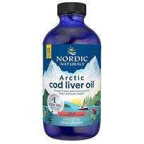 Nordic Naturals Arctic Cod Liver Oil, St RAW berry - 237 ml